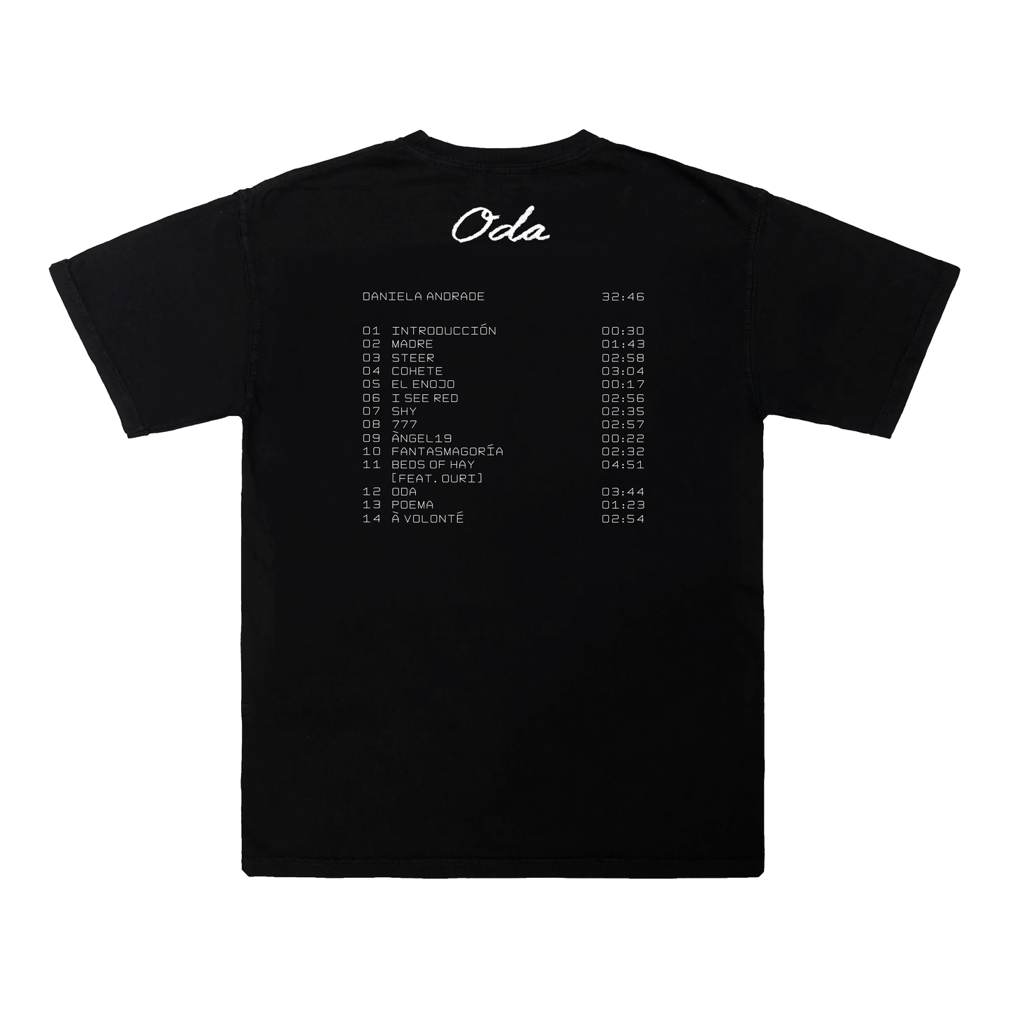 ODA - T-SHIRT (BLACK)